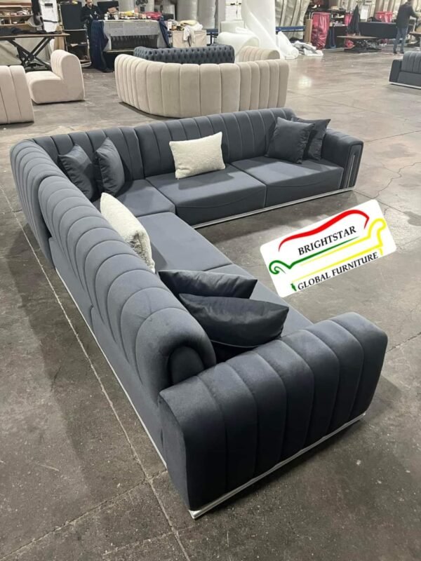 High quality 7seaters Lshape sofa chair