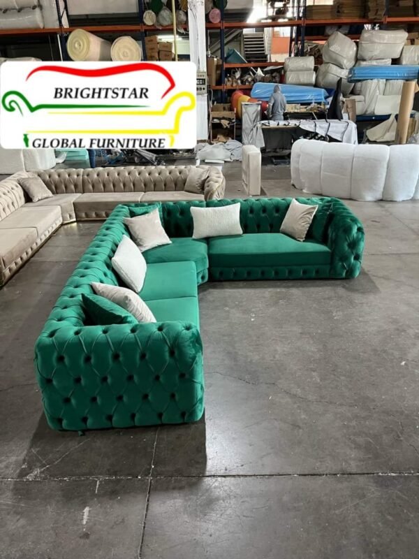 6seaters Lshape sofa chair