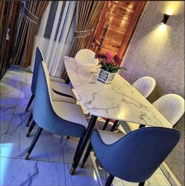 High quality 6seaters dinning table set